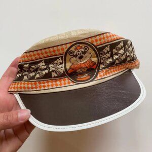 Vintage 1970s A&W Employee Cap Retro Fast Food Uniform Hat Collectible Memorabil